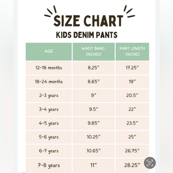 Toddler Vintage Denim GWG Jeans - Size 2T - Picture 10 of 11